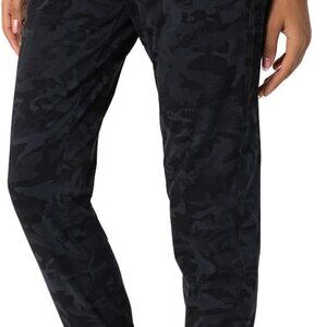 Women's Camo Drawstring Joggers with Pockets, Soft Stretch, Quick-Dry, Small